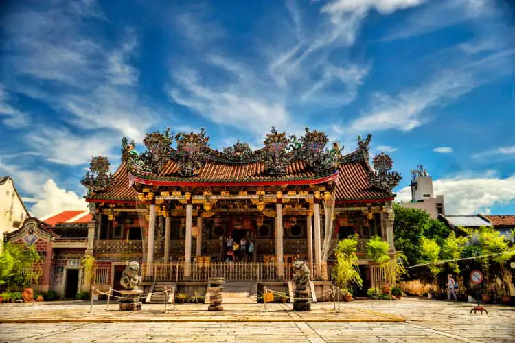 Khoo Kongsi Temple in Penang, Malaysia