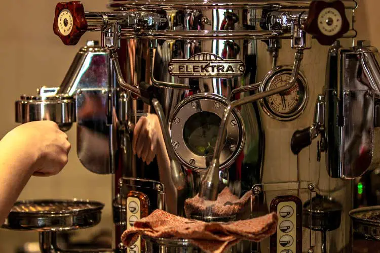 Steel Coffee Machine