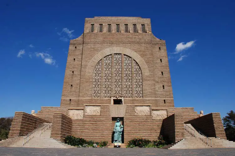 The Voortrekker Monument in Pretoria South Africa