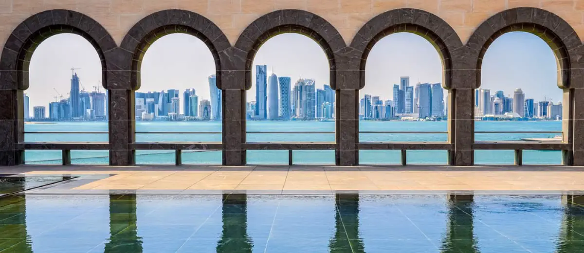 Doha Corniche Skyline