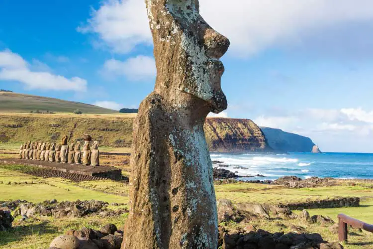 Ahu Tongariki on Easter Island