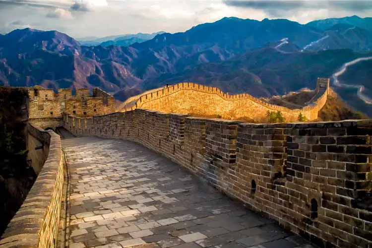 View Along the Great Wall