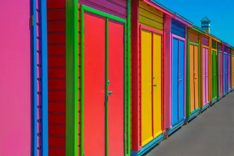 Beach Huts in the Bahamas