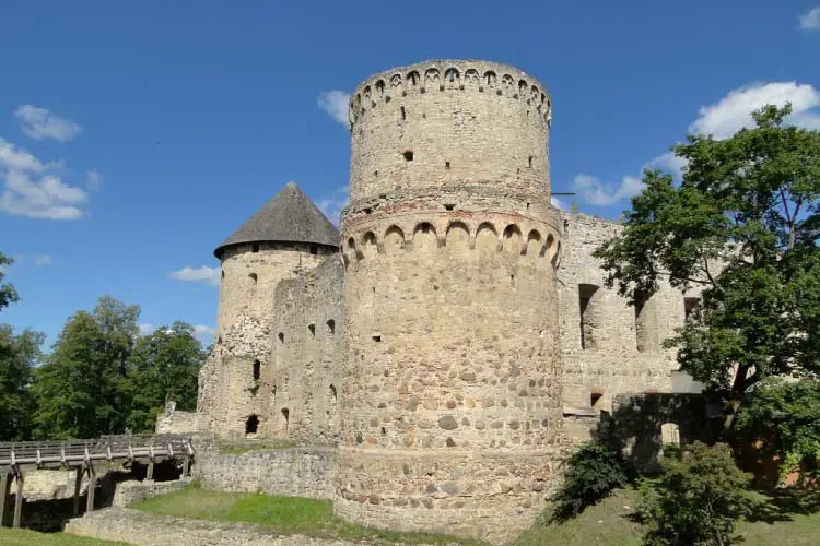 Cēsis Castle in Latvia