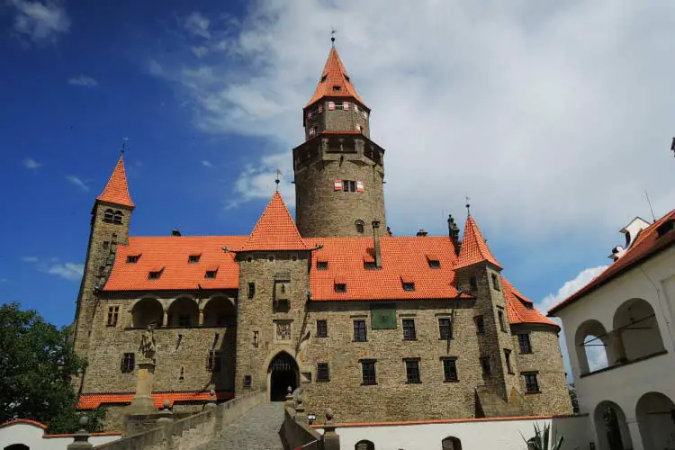 Bouzov Castle in Czech Republic