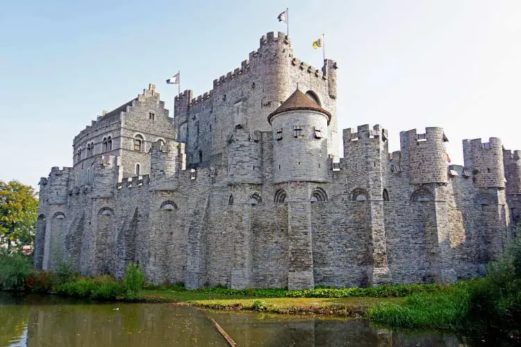 Gravensteen Castle in Belgium