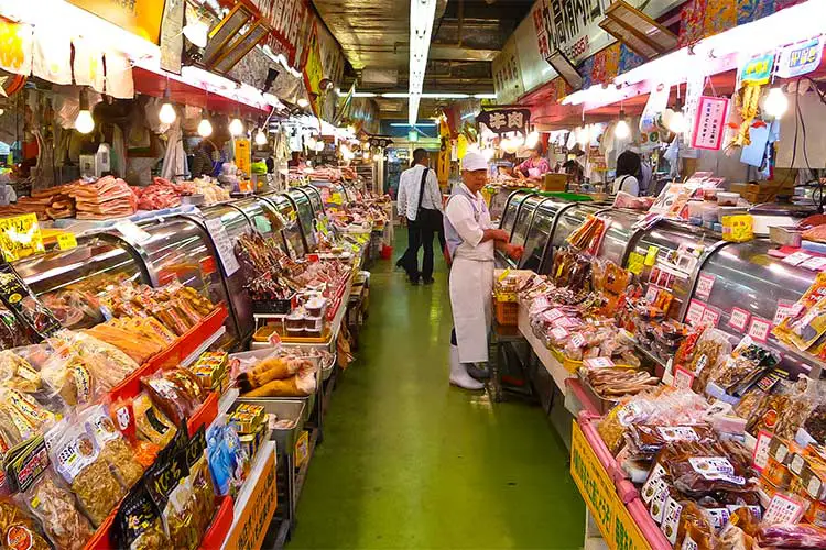 Makishi Market in Okinawa