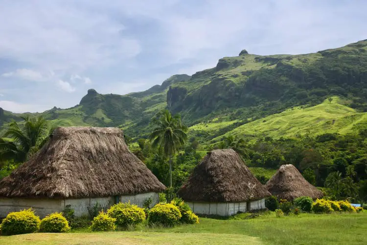 Navala village, Viti Levu, Fiji