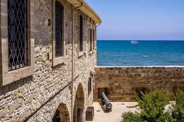 Old Fort overlooking the Mediterranean
