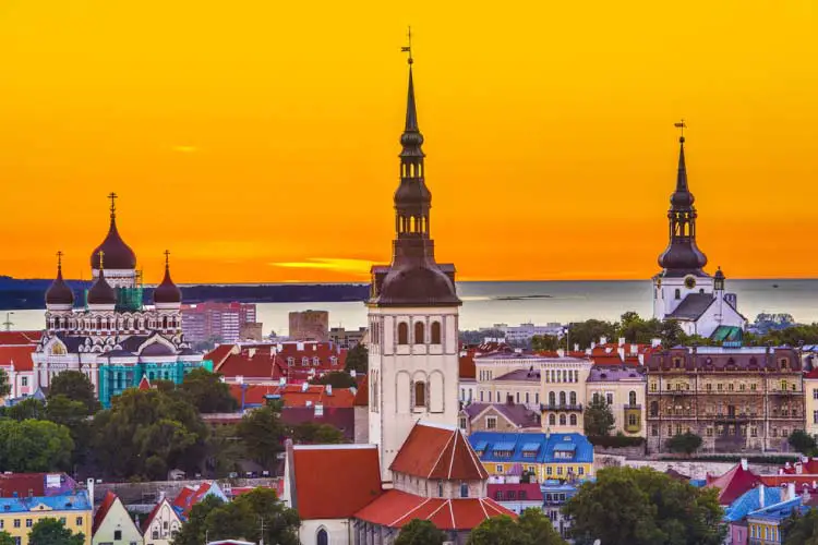 Tallinn Skyline, Estonia, Eastern Europe