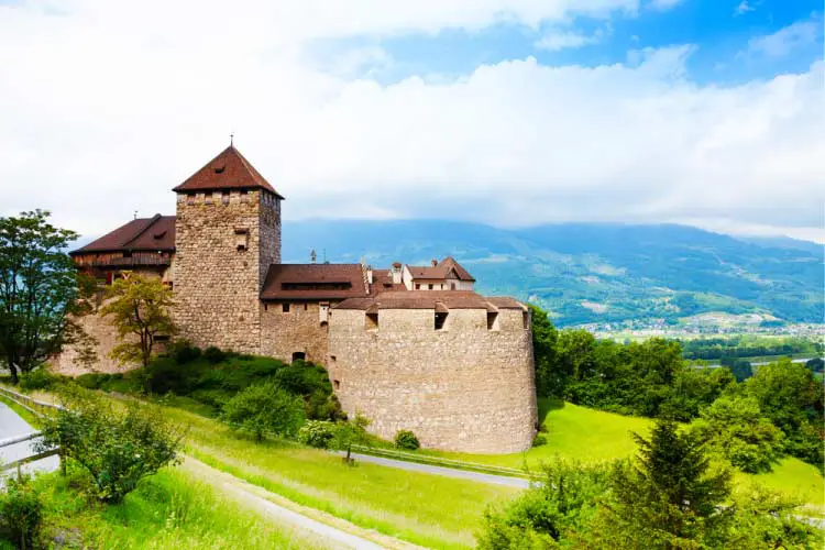 Vaduz Castle in Liechtenstein 