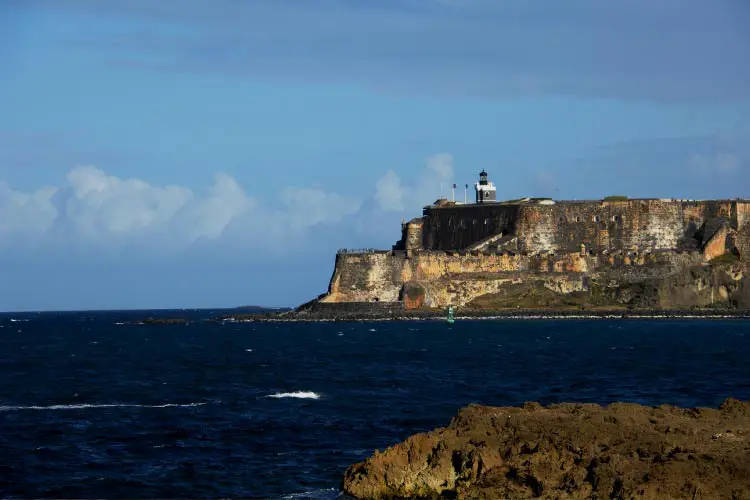 El Morro Castle, As seen from Isla de Cabra