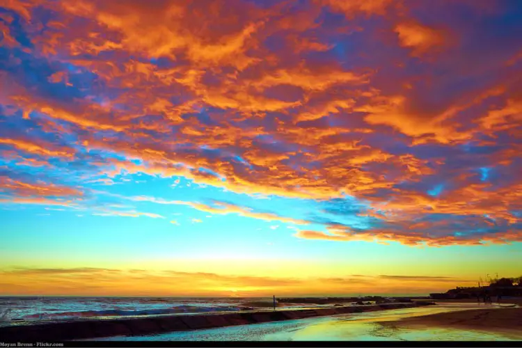 Sunset Anzio, Lazio, Italy