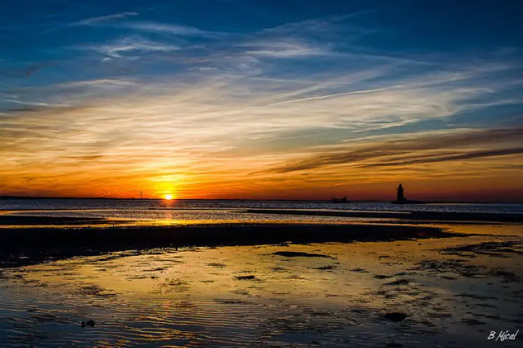 Sunset in Lewes, Delaware, United States