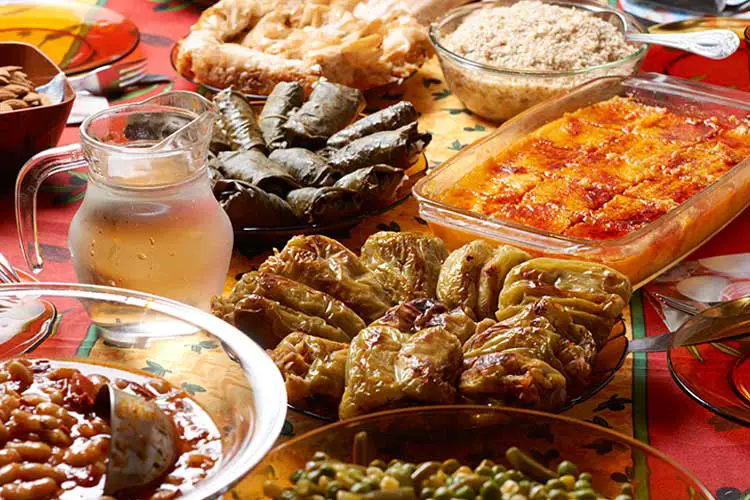 Bulgarian Christmas Buffet