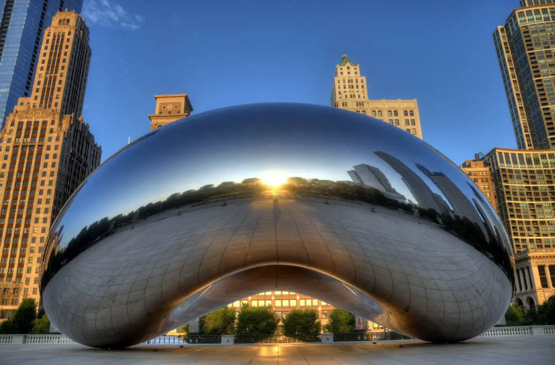 Cloud Gate in the Day