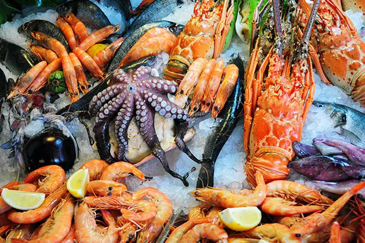 Fresh Mediterranean Seafood