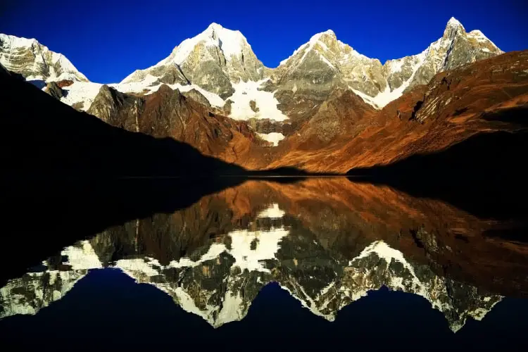 Trekking in Cordiliera Huayhuash, Peru