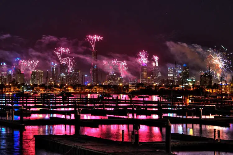 Melbourne New Year, Australia