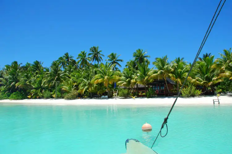 Ariving in the Cook Islands