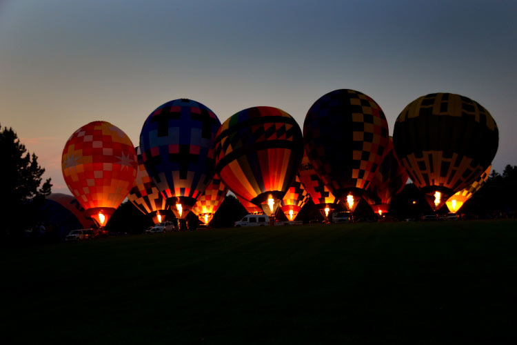 Balloons in Frankenmuth