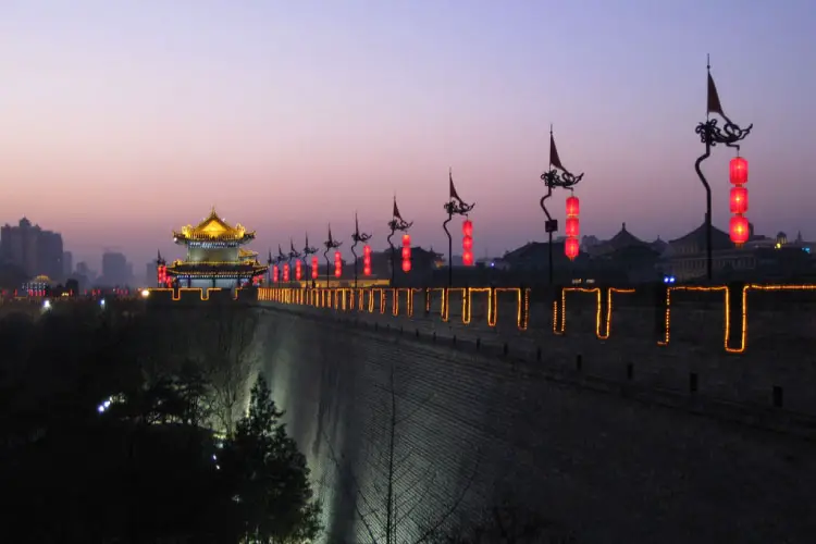 City Wall at Night