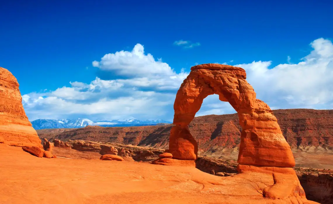 Delicate Arch, one of the most recognizable Natural Arches in the world