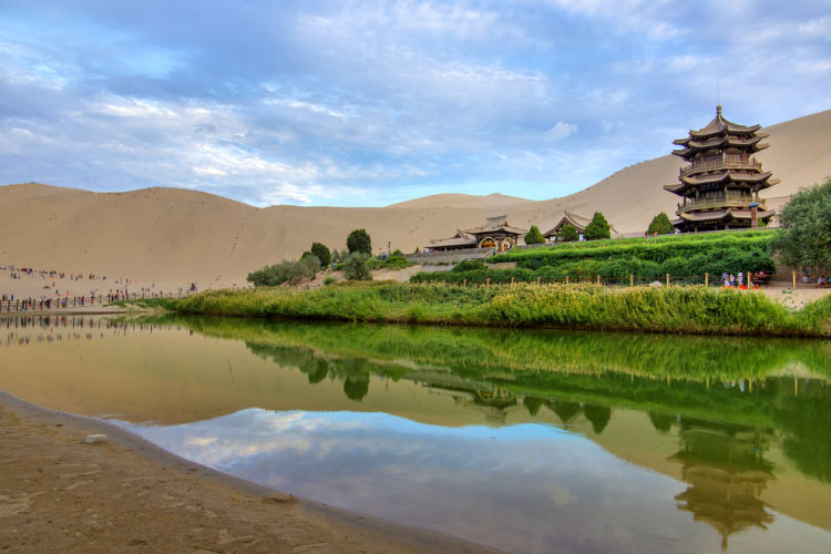 Dunhuang Crescent Lake, China