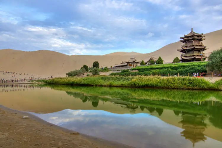 Dunhuang Crescent Lake, China