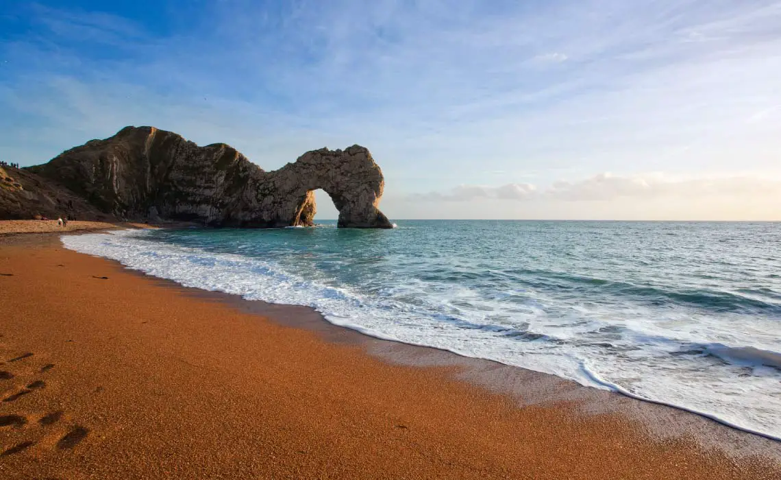 Durdle Door Limestone Arch, Dorset, England