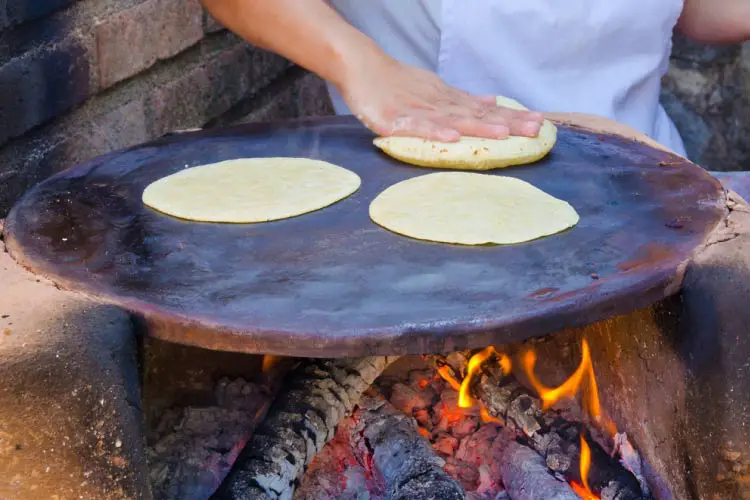 Cooking Tortillas in Mexico