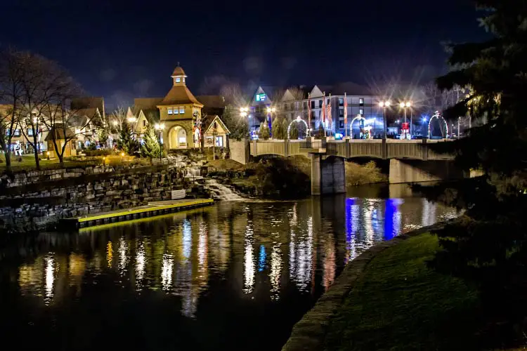 Frankenmuth by Night