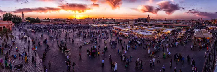 Jemaa el Fna Panoramic