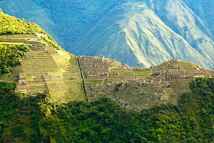 Machu Picchu from Phutuq K'usi Mountain