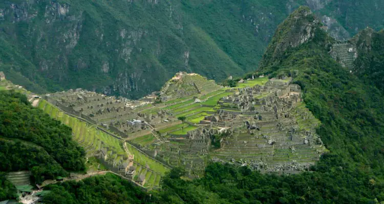 Machu Picchu view, from Intipunku