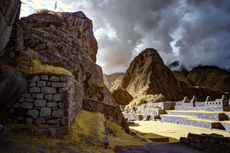 Dark Clouds at Machu Picchu