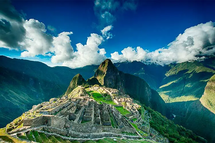 Machu Picchu in Peru