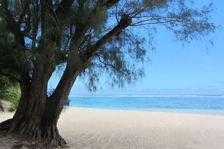 Palm Grove's Beach, Vaimaaga, Rarotonga