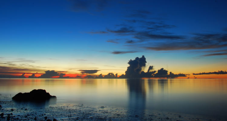 Sunset at Etu Moana