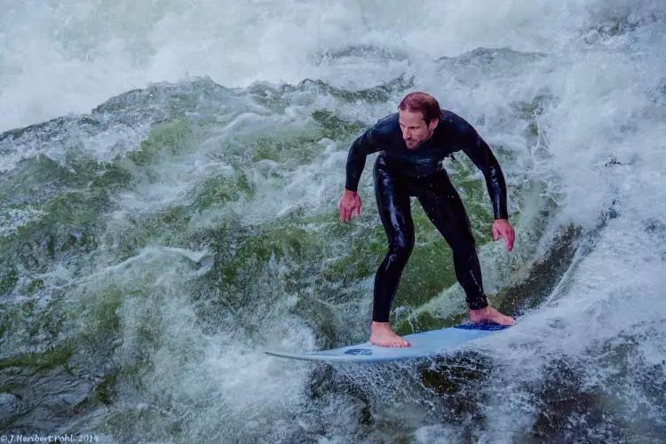 Surfing in Munich