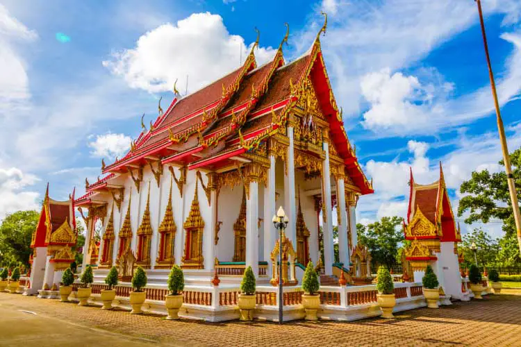 Temples in Phuket, Thailand