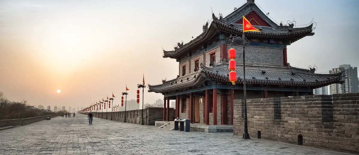 Xi'an City Wall and Ancient Tower