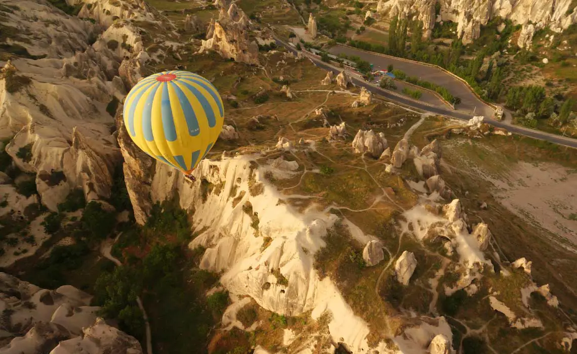 Balloon flight in Cappadocia, Turkey