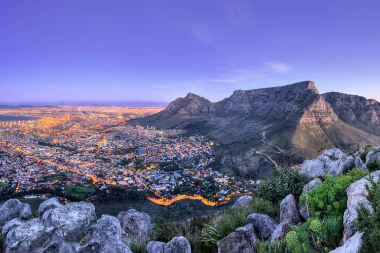 Beautiful South Africa's Cape Town's, Mountain and Sea views