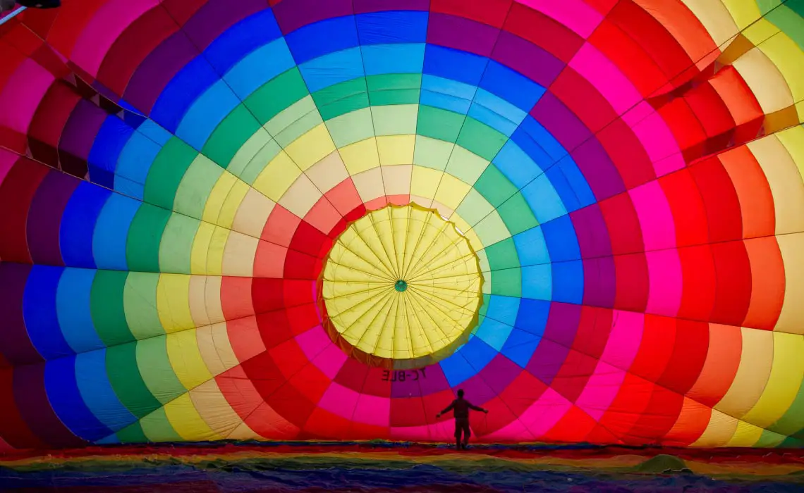 Cappadocia Balloon Inflating