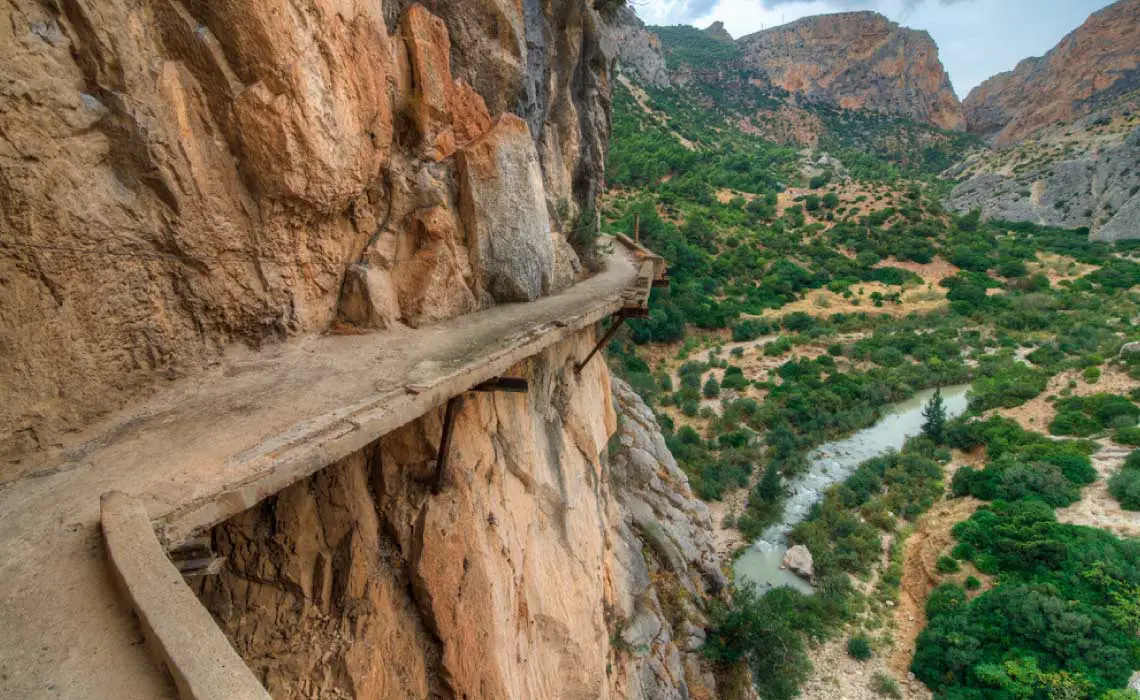 El Camino Del Rey, Spain, One of the world's best Skywalks 