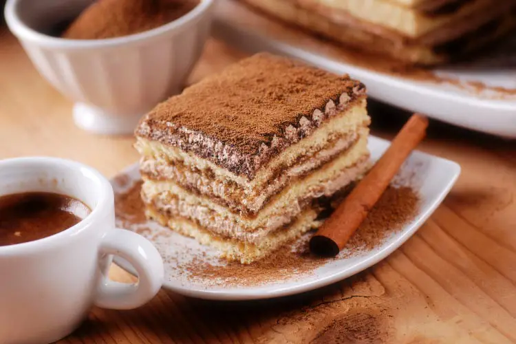 Italian Tiramisu and Espresso