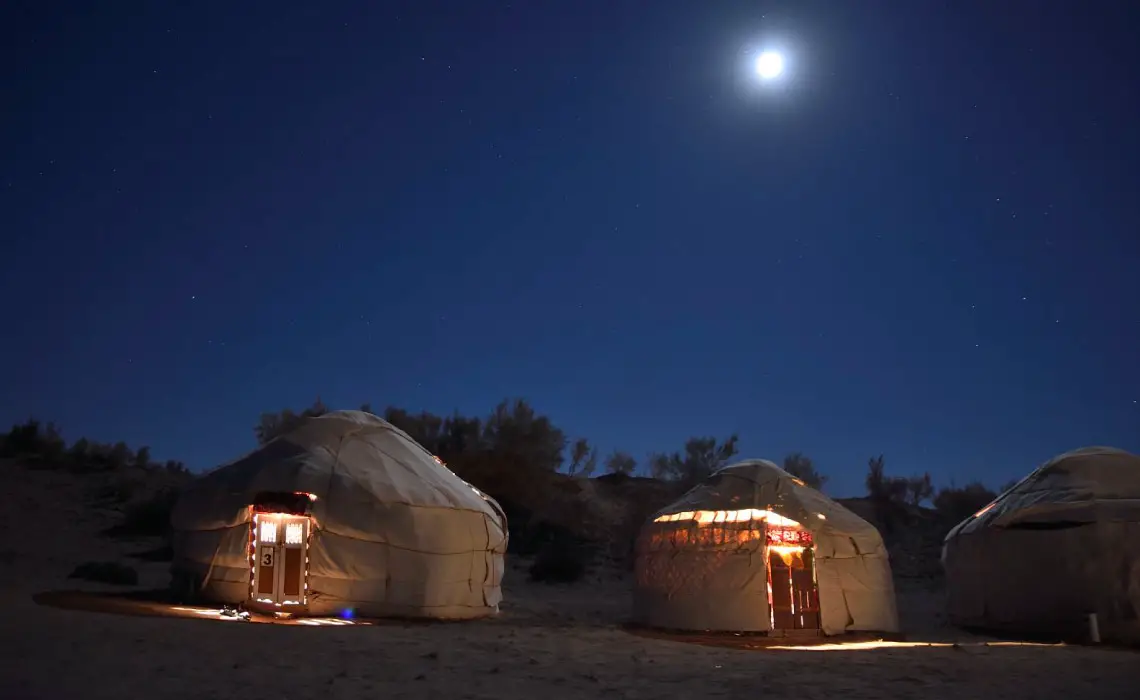 Kyzyl Kum Desert, Uzbekistan on the Silk Road