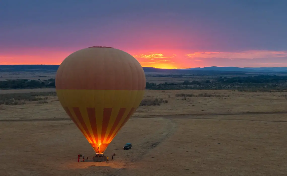 Morning Balloon in Masaai Mara