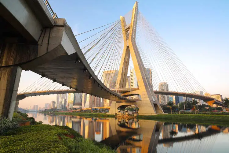 Octavio Frias Oliveira Bridge, Sao Paulo
